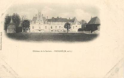 CPA FRANCE 49 "Freigné, chateau de la Saulaie"