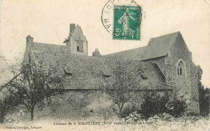 CPA FRANCE 49 "Chateau de la Sirotuère"