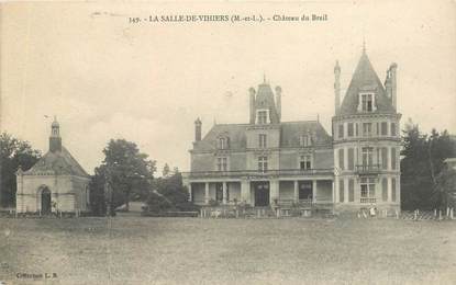 CPA FRANCE 49 "La Salle de Vihiers, chateau du Breil"