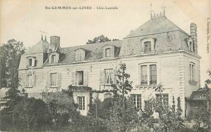 CPA FRANCE 49 "Sainte Gemmes sur Loire, Clos Laurelle"