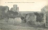 49 Maine Et Loire CPA FRANCE 49 "Saint Aubin de Luigné, ruines du Chateau de la Guerche"