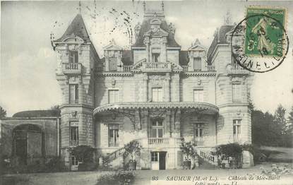 CPA FRANCE 49 "Saumur, Chateau de Moc Baril"
