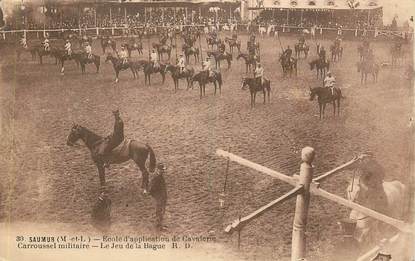 CPA FRANCE 49 "Saumur, Ecole d'application de Cavalerie"