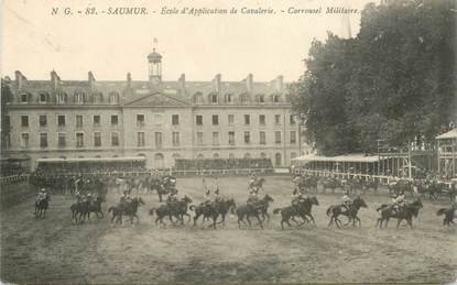CPA FRANCE 49 "Saumur, Ecole d'application de Cavalerie"
