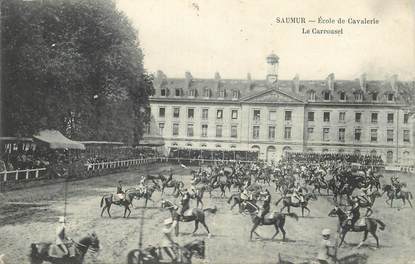 CPA FRANCE 49 "Saumur, Ecole de cavalerie"