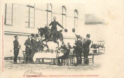 CPA FRANCE 49 "Saumur, Ecole de cavalerie"