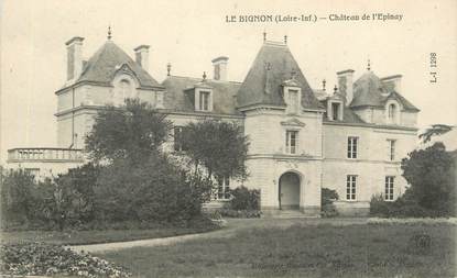 CPA FRANCE 44 "Le Bignon, Chateau de l'Epinay"
