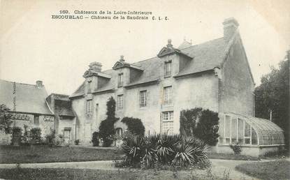 CPA FRANCE 44 "Escoublac, chateau de la Saudraie"