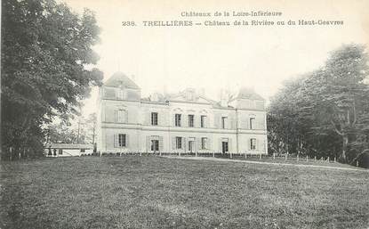 CPA FRANCE 44 "Treillières, chateau de la Rivière"