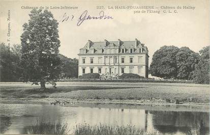 CPA FRANCE 44 "La Haie Fouassière, Chateau du Hallay"