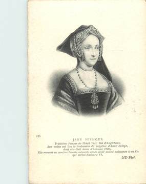 CPA ROYAUME UNI "Jane Seymour" / FAMILLE ROYALE