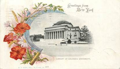 CPA USA "New York, Library of Columbia University"