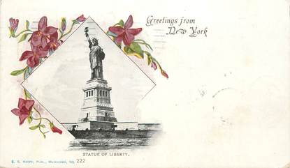 CPA USA "New York, la statue de la liberté"