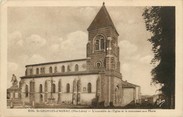 43 Haute Loire / CPA FRANCE 43 "Saint Georges d'Aurac, église"