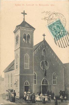 CPA CANADA "Quebec, Eglise Saint Laurent"