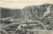 43 Haute Loire / CPA FRANCE 43 "Peyredeyre, vue générale et gorges de la Loire"