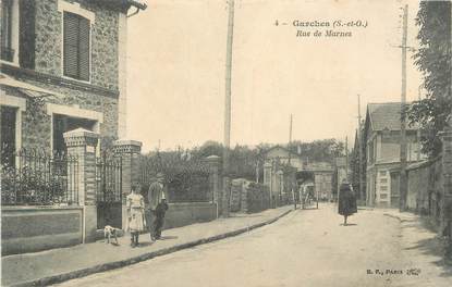 CPA France 92 " Garches, Rue de Marnes"