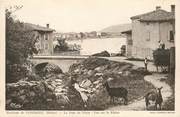 69 RhÔne / CPA FRANCE 69 "Environs de Condrieu, le pont de Vérin, vue sur le Rhône" / CHEVRE