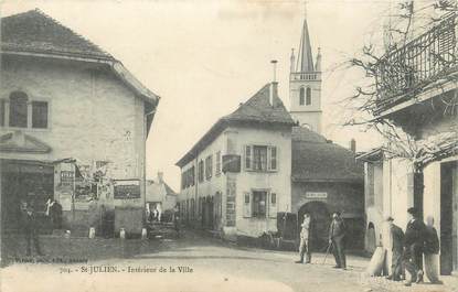 CPA FRANCE 74 " Saint-Julien-en-Genevois"