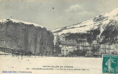 / CPA FRANCE 04 "Colmars les Alpes, le fort de France"