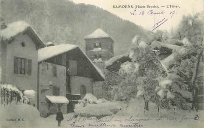 CPA FRANCE 74 " Samoëns"