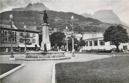 CPSM FRANCE 74 " Sallanches, Place Charles-Albert"