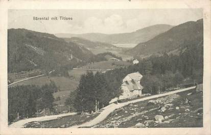 CPA ALLEMAGNE "Barental mit Titisee"