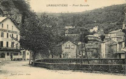 CPA FRANCE 07 "Largentière, Pont Barante"