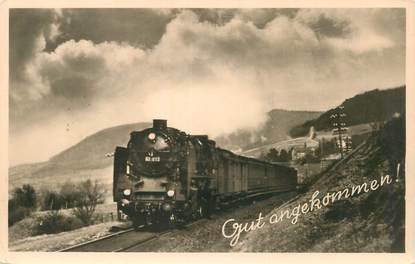 CPA ALLEMAGNE / LOCOMOTIVE TRAIN