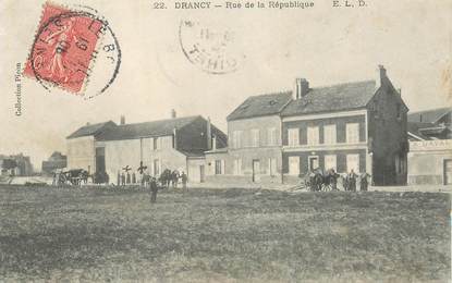 CPA FRANCE 93 "Drancy, rue de la République"