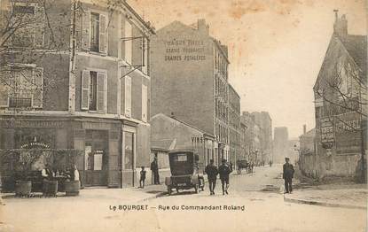 CPA FRANCE 93 "Le Bourget, rue du commandant Roland"