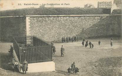 CPA FRANCE 93 "Saint Ouen, les fortifications de Paris"
