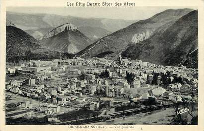 / CPA FRANCE 04 "Digne les Bains, vue générale"