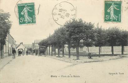 CPA FRANCE 60 "Orry, Place de la Mairie"