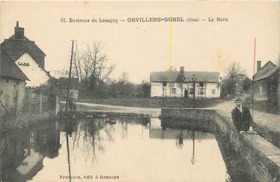 CPA FRANCE 60 "Orvillers Sorel"