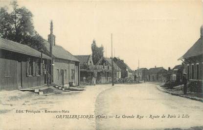 CPA FRANCE 60 "Orvillers Sorel"