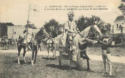 CPA FRANCE 60 "Compiègne, Fêtes de Jeanne d'Arc"