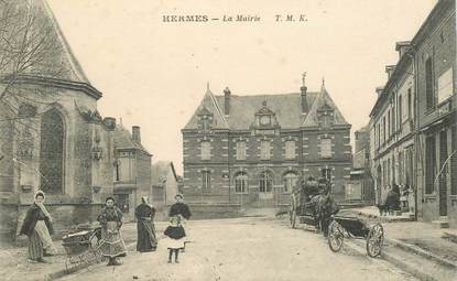 CPA FRANCE 60 "Hermes, la mairie"