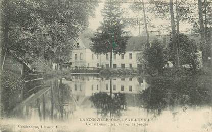 CPA FRANCE 60 "Laigneville, Usine Dumoutier"