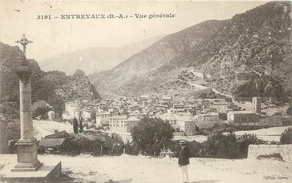 / CPA FRANCE 04 "Entrevaux, vue générale"