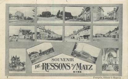 CPA FRANCE 60 "Ressons sur Matz"