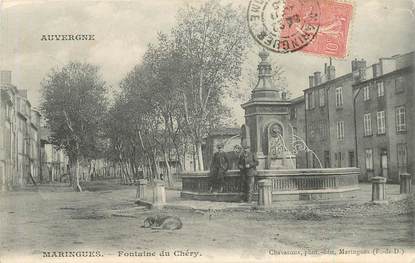 CPA FRANCE 63 "Maringues, Fontaine du Chéry"