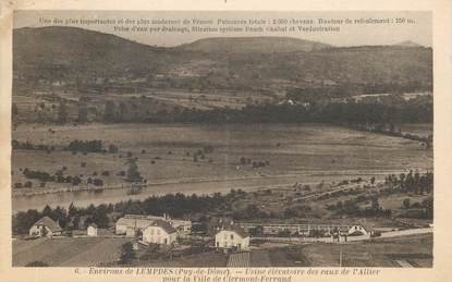 CPA FRANCE 63 "Env. de Lempdes, Usine des eaux de l'Allier"