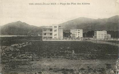 CPA FRANCE 66 "Argelès sur Mer, Plage des Pins des Albères"