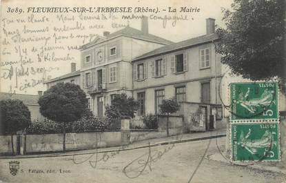 CPA FRANCE 69 "Fleurieux sur l'Arbresle, la mairie"