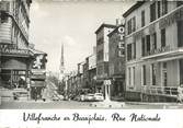 69 RhÔne CPSM FRANCE 69 "Villefranche en Beaujolais, rue Nationale"