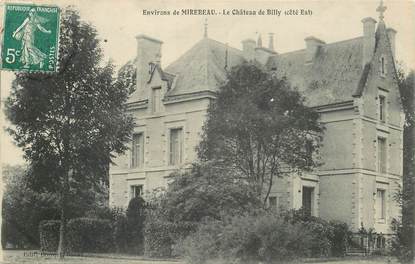 CPA FRANCE 86 "Env. de Mirebeau, le chateau de Billy"