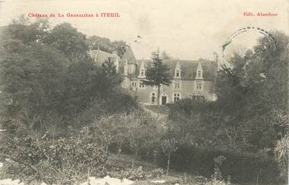 CPA FRANCE 86 "Chateau de la Grusalière à Iteuil"