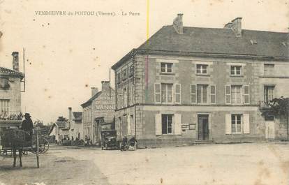 CPA FRANCE 86 "Vendeuvre du Poitou, la poste"