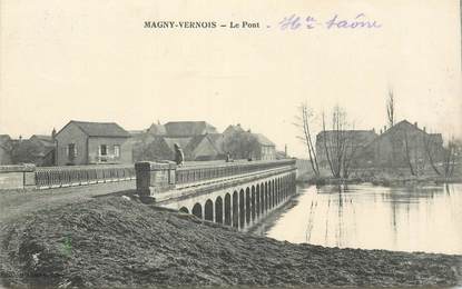 CPA FRANCE 70 "Magny Vernois, le pont"